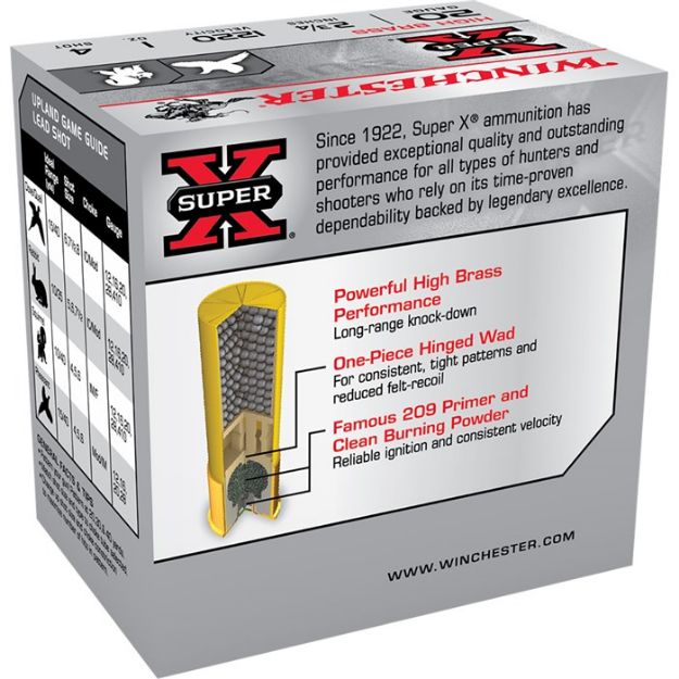 Picture of Super-X 20 Gauge 2-3/4'' 1 Oz #4 Shot 25/Box
