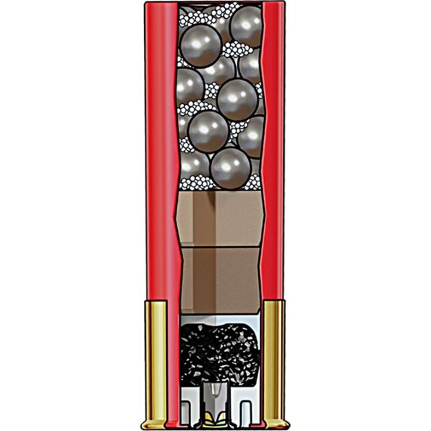 Picture of Super-X 12 Gauge 3-1/2'' 54 Pellets #4 Buck Shot 5/Box
