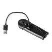 Picture of Rechargeable Pocket Led Flashlight 650 Lumen Black