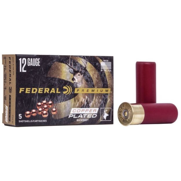 Picture of Vital Shok Copper Plated Buckshot 12Ga 2.75'' 9 Pel #00B 5/B