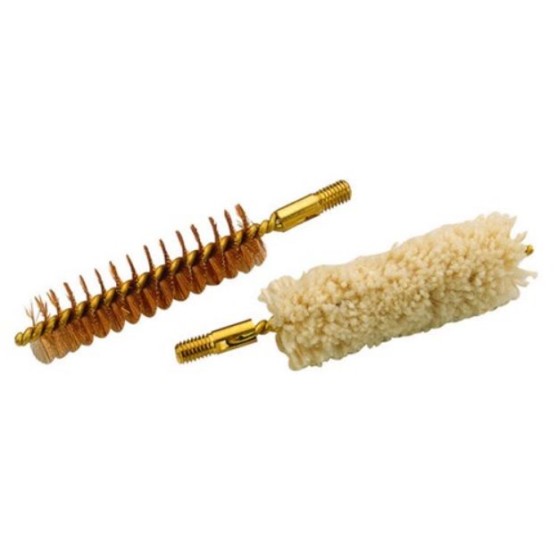 Picture of Bronze Bristle Bore Brush & Cotton Swab .50 Caliber