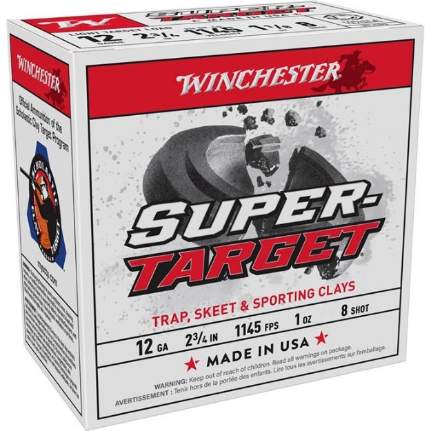 Picture of Super Target 12 Gauge 2-3/4'' 1Oz #8 Shot 25/Box