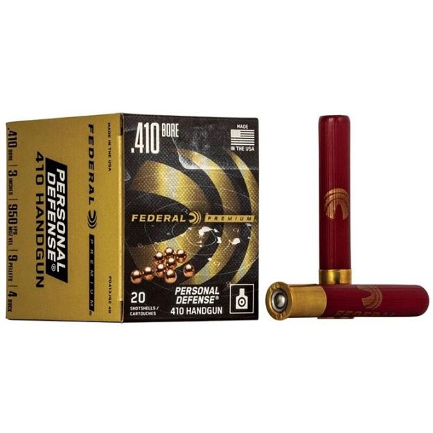 Picture of Premium Personal Defense 410 Bore 3'' 9-Pellet #4 Buck 20/Box