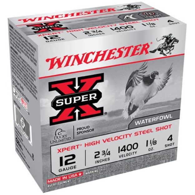 Picture of Xpert Waterfowl 12 Ga 2-3/4'' 1-1/8Oz # 4 Shot 25/Box