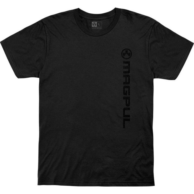 Picture of Vert Logo Cotton T-Shirt Small Black
