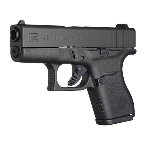 Picture of Glock 43 Subcompact 9Mm Luger (2)6-Round Mag Blk Usa Rebuilt