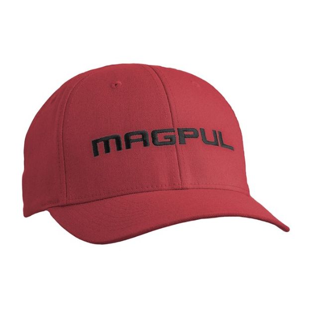Picture of Wordmark Stretch Fit Cap S/M Cardinal Red