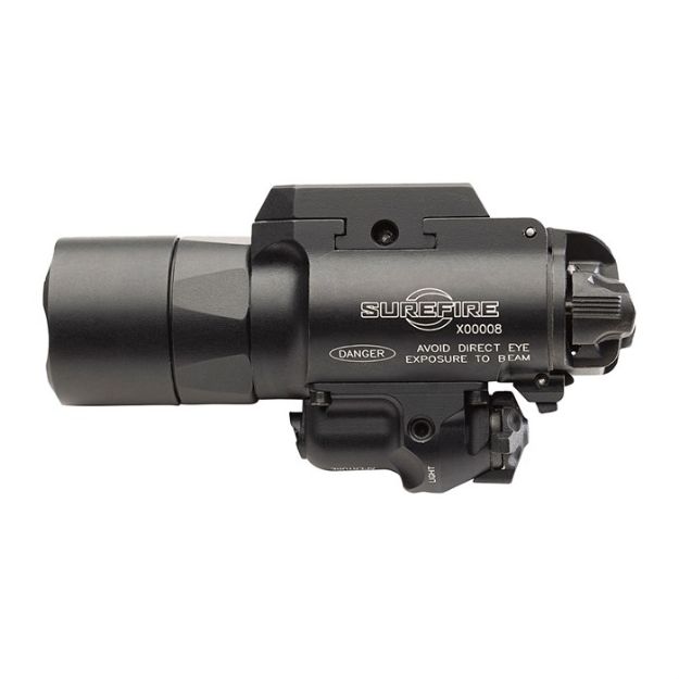Picture of X400t Turbo High Candela Handgun Light + Red Laser Black