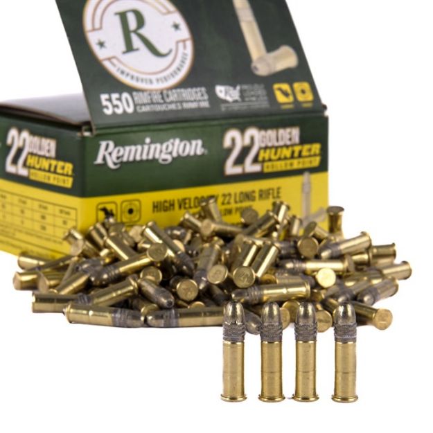Picture of Golden Hunter 22 Long Rifle 40Gr Plated Hollow Point 550/Box
