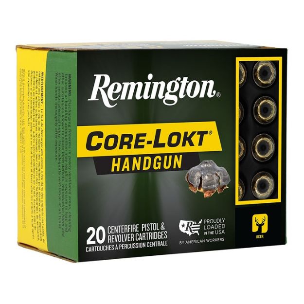 Picture of Core-Lokt 44 Rem Mag 240Gr Jacketed Hollow Point 20/Box