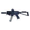 Picture of Triangle Folding Stock 9'' Aluminum Black