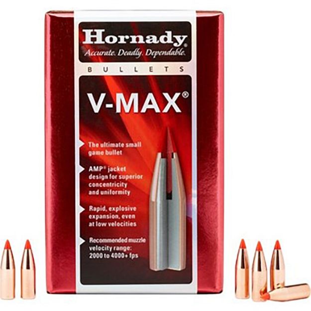 Picture of V-Max® 25 Caliber (0.257'') 75Gr Polymer Tipped 100/Box