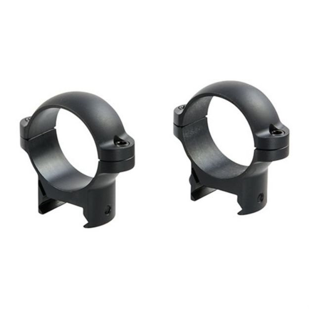 Picture of Zee Rings 30Mm Medium Steel Rings Matte Black