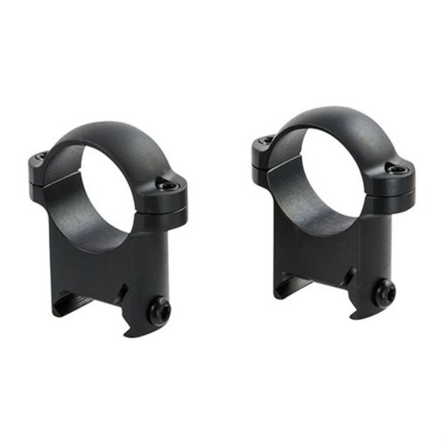 Picture of Zee Rings 1'' High Steel Rings Matte Black