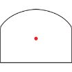 Picture of 4X32mm Led Red Crosshair 223 Ret W/Ta51 Mnt & Rmr Type 2