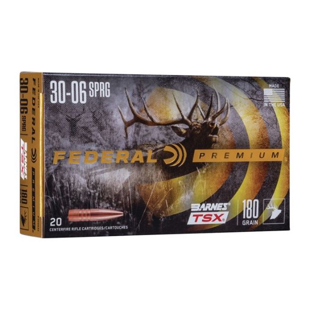 Picture of Vital-Shok 30-06 Springfield 180Gr Barnes Tsx Schp 20/Box
