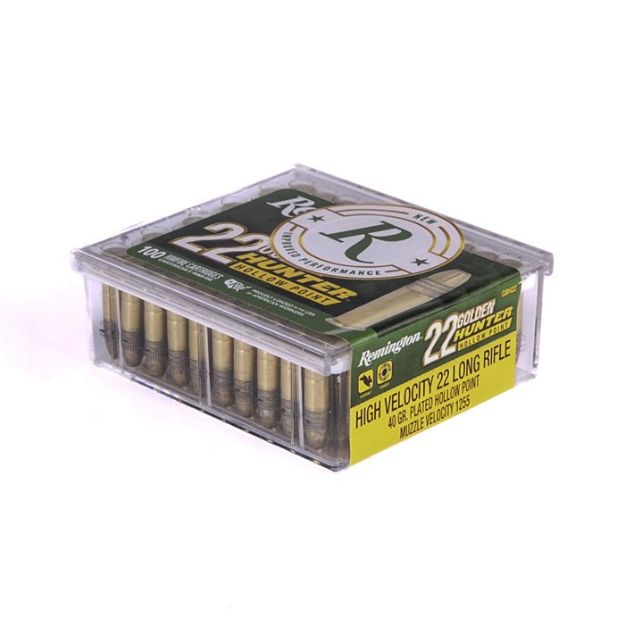 Picture of Golden Hunter 22 Long Rifle 40Gr Plated Hollow Point 100/Box