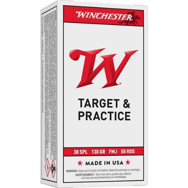 Picture of Usa White Box 38 Special 130Gr Full Metal Jacket 50/Box