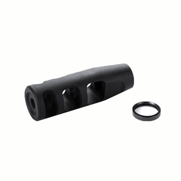 Picture of 3-Port Compensator 30 Caliber 5/8-24 Steel Black