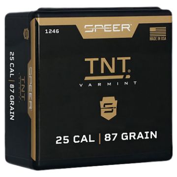 Show details for SPEER 1246 BULL .257 87 TNTHP 100/5 Picture of SPEER 1246 BULL .257 87 TNTHP 100/5