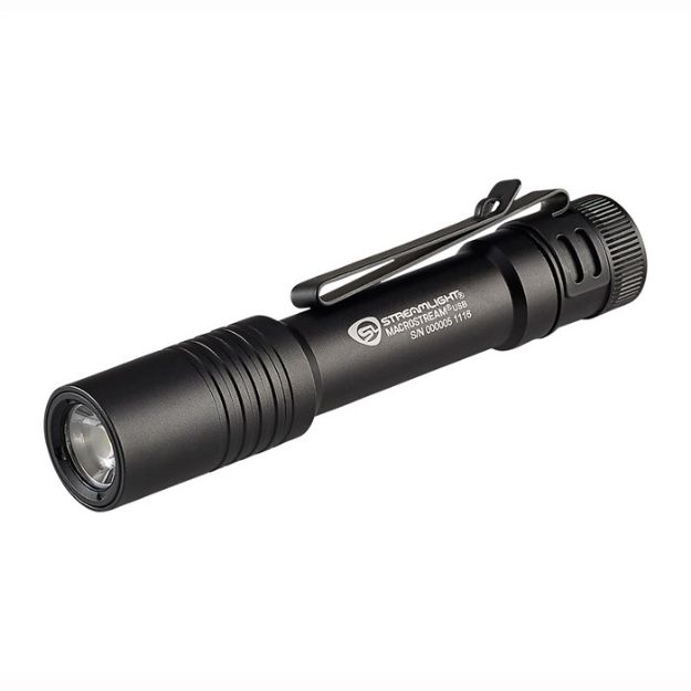 Picture of Macrostream Usb Flashlight W/Lanyard Black