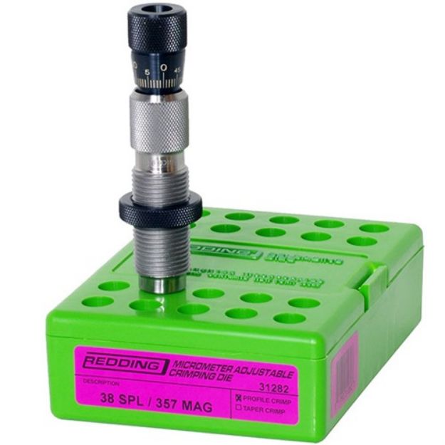 Picture of 38 Special/357 Magnum Adjustable Profile Crimp Die