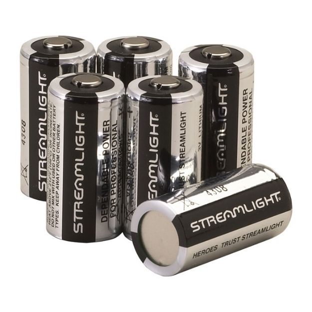 Picture of Lithium Cr123a Batteries 6-Pack