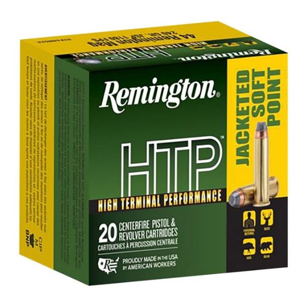 Picture of Htp 44 Remington Magnum 240Gr Jacketed Soft Point Htp 25/Box