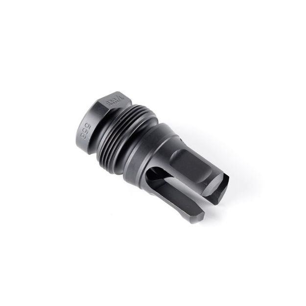 Picture of Xeno 3-Prong Flash Hider 22 Caliber 1/2''X28 Threads Black