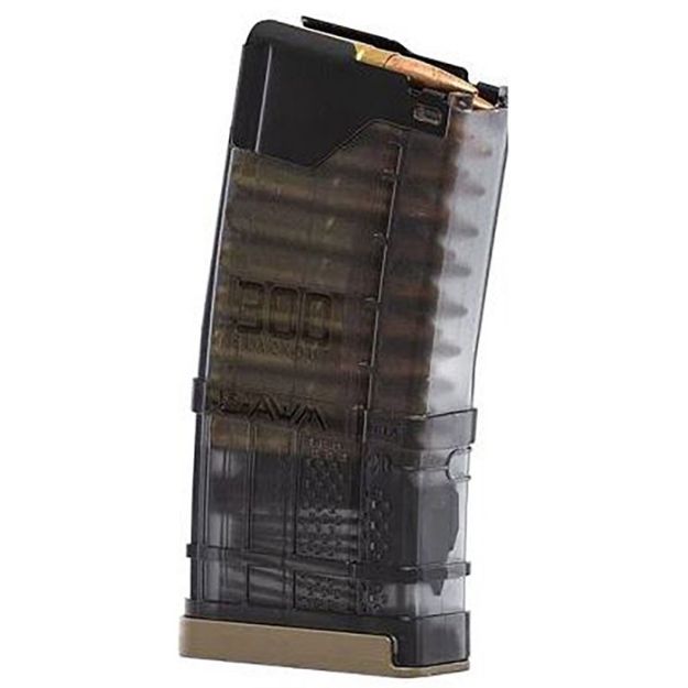 Picture of Lancer Magazine 300 Blk 20Rd Translucent Smoke