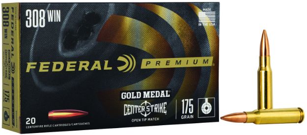 Picture of 308 Winchester 175Gr Centerstrike Open Tip Match 20/Box