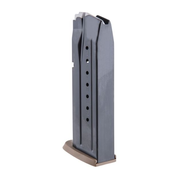 Picture of M&P 9Mm 17 Rd Black W/ Brown Base Plate