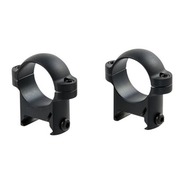 Picture of Zee Rings 1'' Medium Steel Rings Matte Black