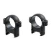 Picture of Zee Rings 1'' Medium Steel Rings Matte Black