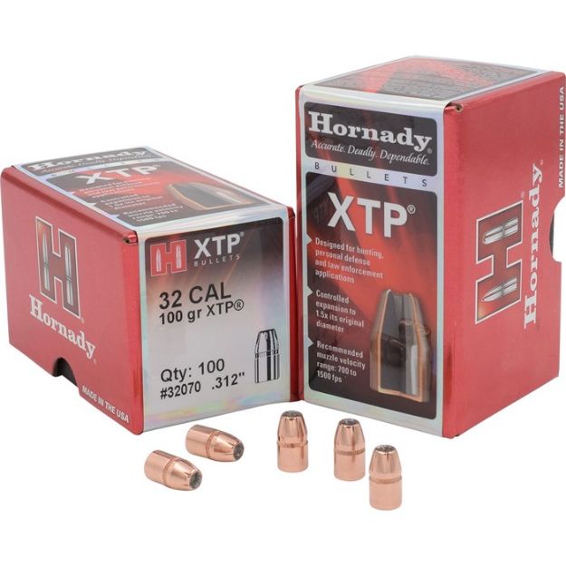Picture of Xtp .32 Caliber (0.312'') 100Gr Jacketed Hollow Point 100/Box