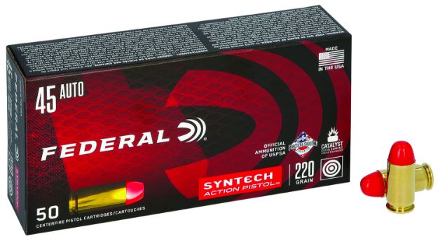Picture of Syntech Action Pistol 45 Acp 220Gr Syntech Jfn 50/Box