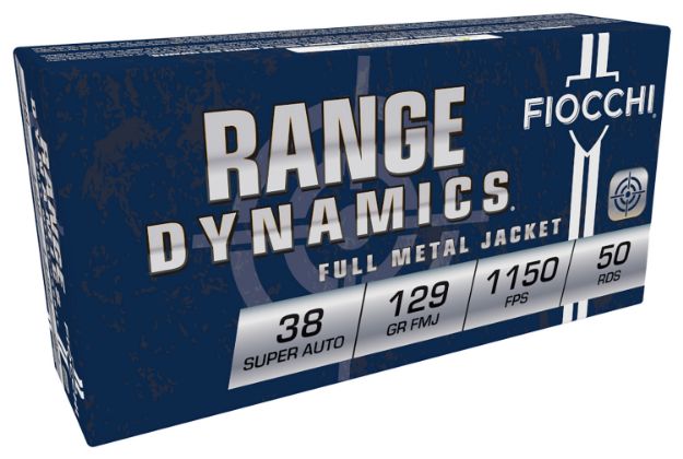 Picture of Fiocchi Shooting Dynamics 38 Super Auto 129Gr Fmj 50/Bx