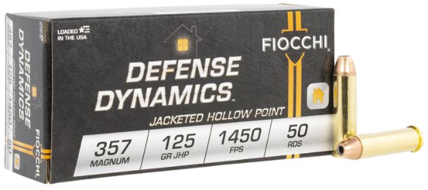 Picture of Fiocchi Shooting Dynamics 357 Mag 125Gr Sjhp 50/Bx