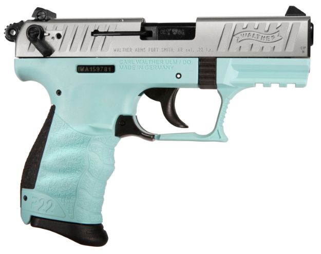 Picture of P22q 22 Long Rifle 3.42” Bbl (2)10Rd Mag Angel Blue
