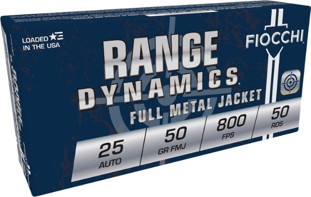 Picture of Fiocchi Sd Ammo 25 Acp 50Gr Fmj 50/Bx