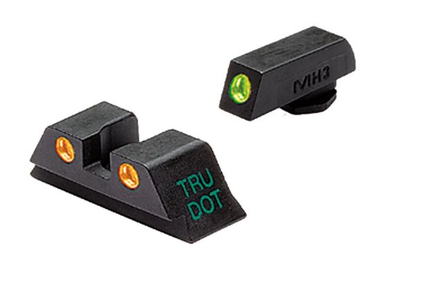 Picture of Sight Set (Fixed Green/Orange) For Glock  9Mm & .40 Cal