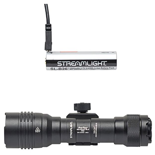 Picture of Protac Rail Mount Hl-X Pro Long Gun Light Kit Usb Black