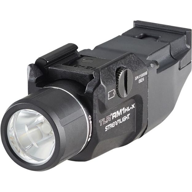 Picture of Tlr Rm 1 Hl-X Rechargeable Rail Mount Tactical Light Only Bk