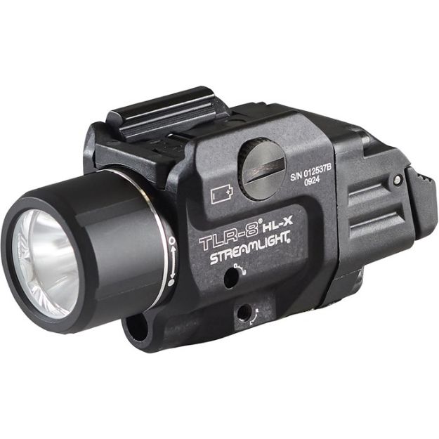 Picture of Tlr-8 Hl-X Rail Mount Tactical Light W/Red Laser Black