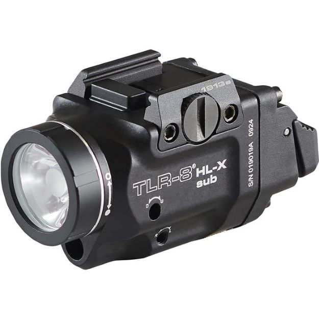 Picture of Tlr-8 Hl-X Sub Tactical Light W/Red Laser For 1913 Short Blk