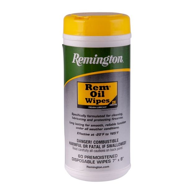 Picture of Rem Oil Wipes 60-Pack
