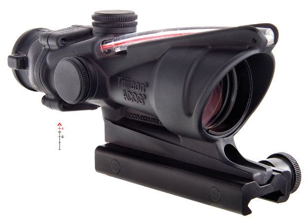Picture of Acog Bac 223/556 Bdc 4X32mm Fixed Red Chevron W/Ta51 Mnt Blk