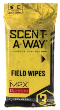 Show details for HS 07795 SCENTAWAY FIELD WIPES 24 PK Picture of HS 07795 SCENTAWAY FIELD WIPES 24 PK