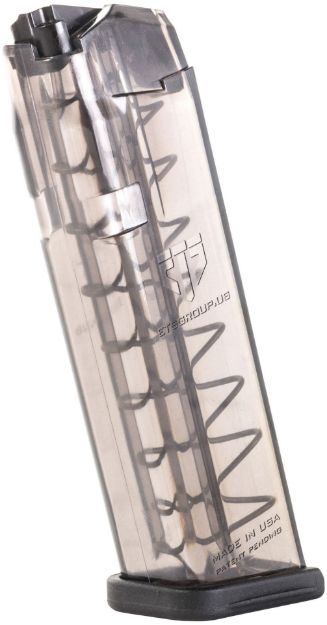 Picture of Mag Limited 10-Rd 9Mm For Glock 17,18,19,26,34 Carbon Smoke