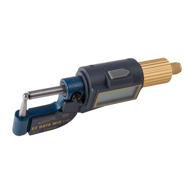 Picture of Ez Data 0-1'' Digital Micrometer D Type Anvil